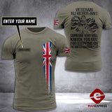 Customized British Soldier 3D Printed Combat Shirt EZT010621