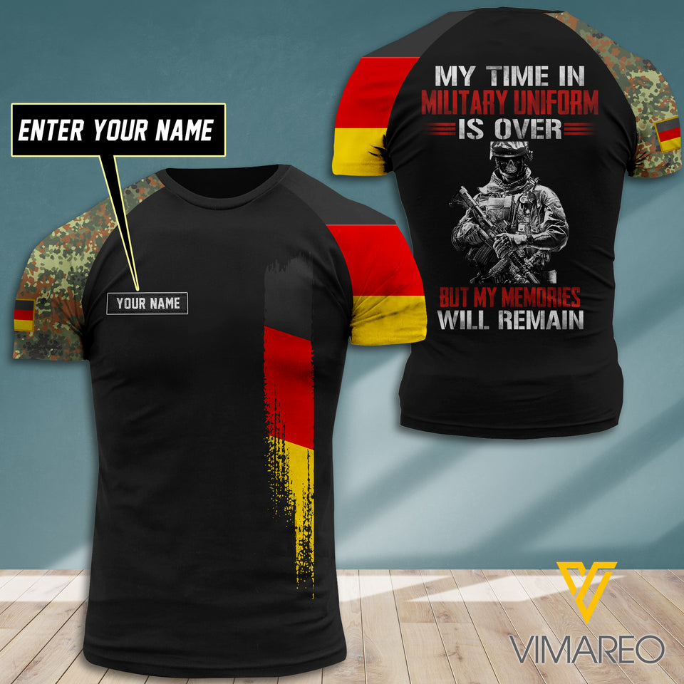 Customized German Soldier 3D Printed Combat Shirt EZT290621