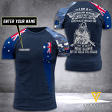 Customized Australian Air Force Storm 3D Printed Combat Shirt EZT1504
