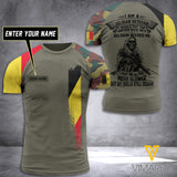 Customized Belgian Soldier 3D Printed Combat Shirt EZT074