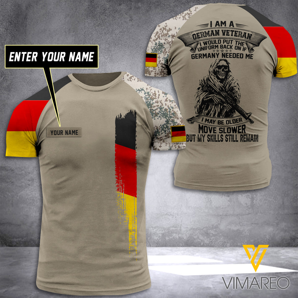 Customized German Air Force Storm 3D Printed Combat Shirt EZT1504