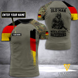 Customized German Soldier 3D Printed Combat Shirt EZNQ084