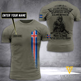Customized Iceland Soldier 3D Printed Shirt EZT074