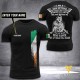 Customized Ireland Soldier 3D Printed Shirt EZT074