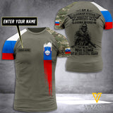 Customized Slovenia Soldier 3D Printed Combat Shirt EZT084