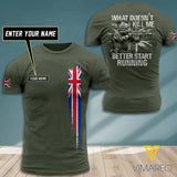 Customized British Soldier 3D Printed Combat Shirt EZT220621