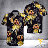 Golden Terrier 3d Printed Hawaii Shirt EZQ210621
