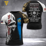 Oklahoma 3D Printed Combat Shirt EZT210621