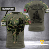 Customized Norway Soldier 3D Printed Combat Shirt EZT280421