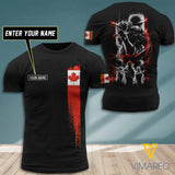 Customized Canadian Soldier 3D Printed Combat Shirt EZT300621