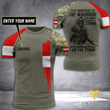 Customized Austrian Soldier 3D Printed Combat Shirt EZT104