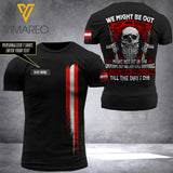 Customized Austrian Soldier 3D Printed Combat Shirt EZQ290621