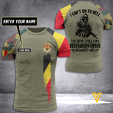 Customized Belgium 3D Printed Combat Shirt EZLN200521