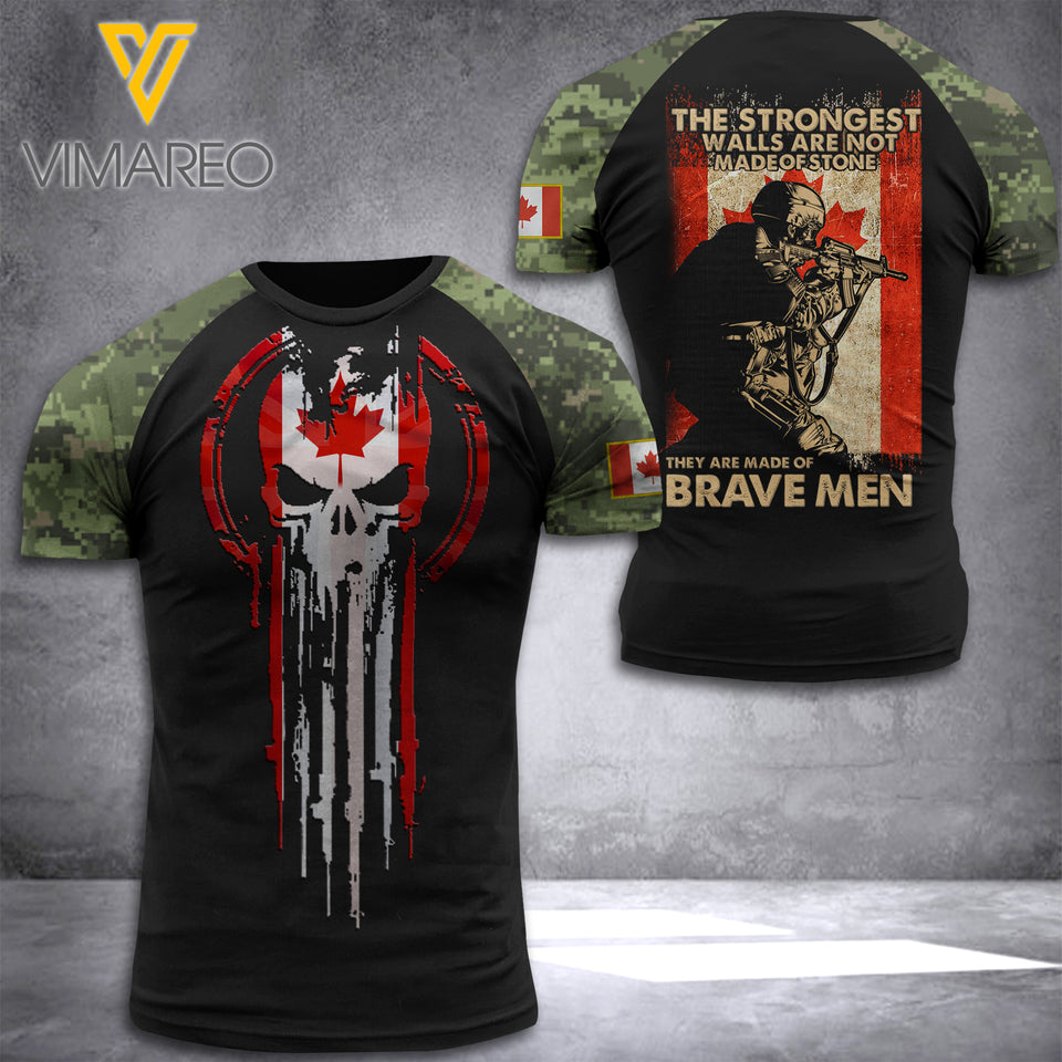 Canada Soldier T SHIRT 3D PRINTED LQ252
