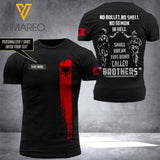 Customized Albania Soldier 3D Printed Combat Shirt EZQ250621