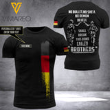 Customized German Soldier 3D Printed Combat Shirt EZQ240621