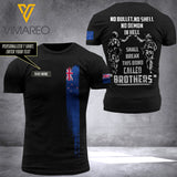 Customized New Zealand Soldier 3D Printed Combat Shirt EZQ250621