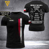 Customized Poland Soldier 3D Printed Combat Shirt EZQ250621
