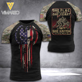 US Soldier T SHIRT 3D PRINTED LN252
