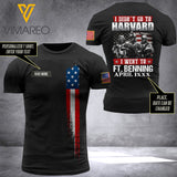 PHN PERSONALIZED ft benning TSHIRT 3D PRINTED APR-LN15