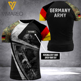 Customized German Soldier 3D Printed Combat Shirt EZHQ134