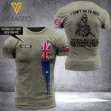 Customized British Soldier 3D Printed Combat Shirt EZLN084
