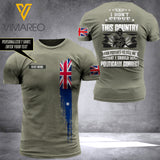 Customized British soldier 3D Printed Shirt EZLN074