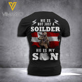 Denmark Soldier Parent 3D Printed Combat Shirt EZLN080621