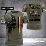 Customized Belgian Soldier 3D Printed Combat Shirt EZHQ060521