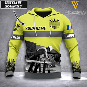 PERSONALIZED FRANCE CARPENTER SHIRT PRINTED AUG-HQ17