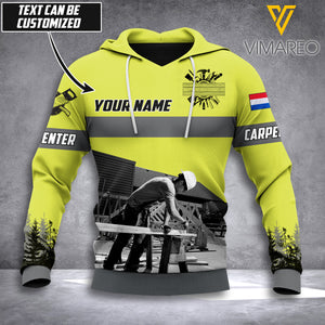 PERSONALIZED NETHERLAND CARPENTER SHIRT PRINTED AUG-HQ17