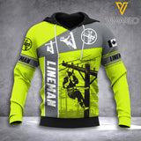 CANADIAN LINEMAN HOODIE 3D PRINTED AUG-DT12