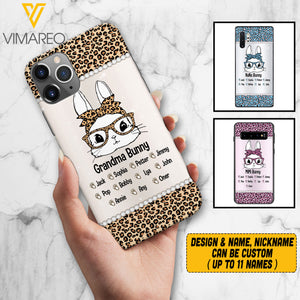 Personalize Grandma Bunny Phonecase Mother's day gifts