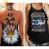 Sewing Criss-Cross Open Back Camisole Tank Top MAR-HQ14 Piecemakers