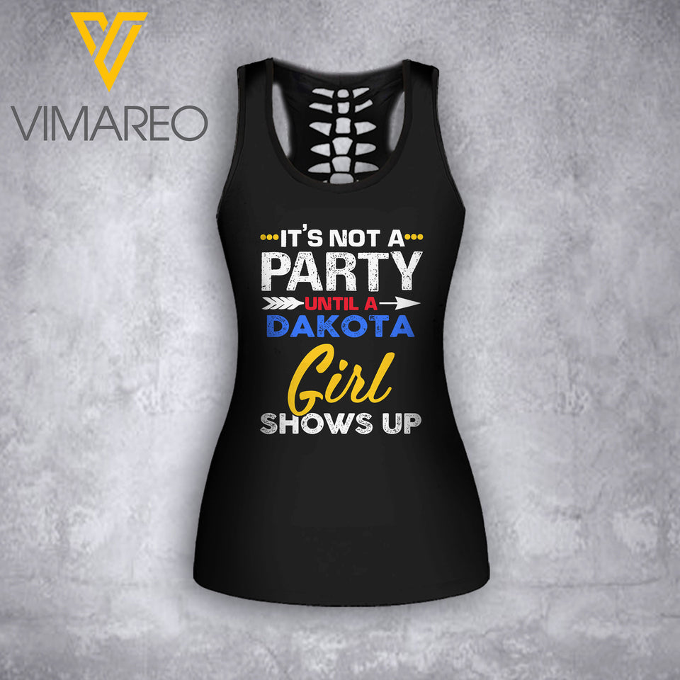 MH DAKOTA STATE TANKTOP 3D PRINTED FEB-HQ18