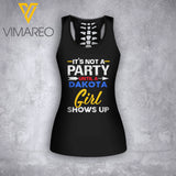 MH DAKOTA STATE TANKTOP 3D PRINTED FEB-HQ18