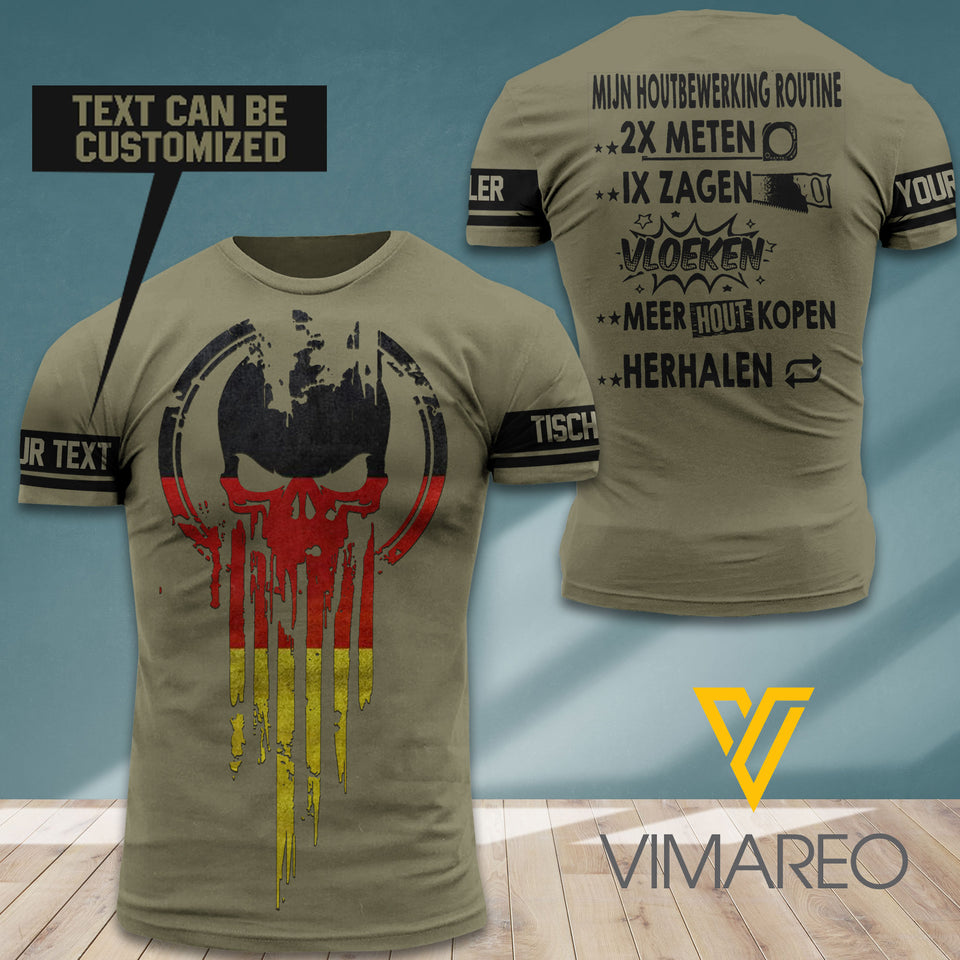 German Tischler TSHIRT 3D PRINTED AUG-HQ26