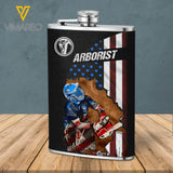 MH ARBORIST HIP FLASK PRINTED FEB-DT25