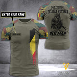 PERSONALIZED BELGIUM ARMY TSHIRT 3D PRINTED APR-DT10