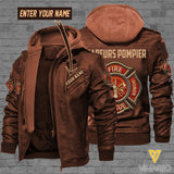 PERSONALIZED FRANCE SAPEURS POMPIER JACKET HOODIE JUL-HQ21