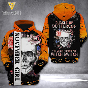 NOVEMBER GIRL HOODIE 3D PRINTED AUG-HQ10