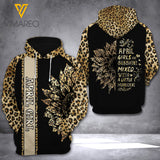 MH APRIL GIRL LEOPARD  HOODIE 3D PRINTED MAR-QH08