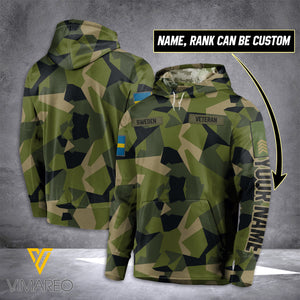 AN SWEEDEN ARMY RANK HOODIE