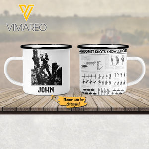 PERSONALIZED ARBORIST STEEL MUG 12OZ 3D PRINTED OCT-QH29