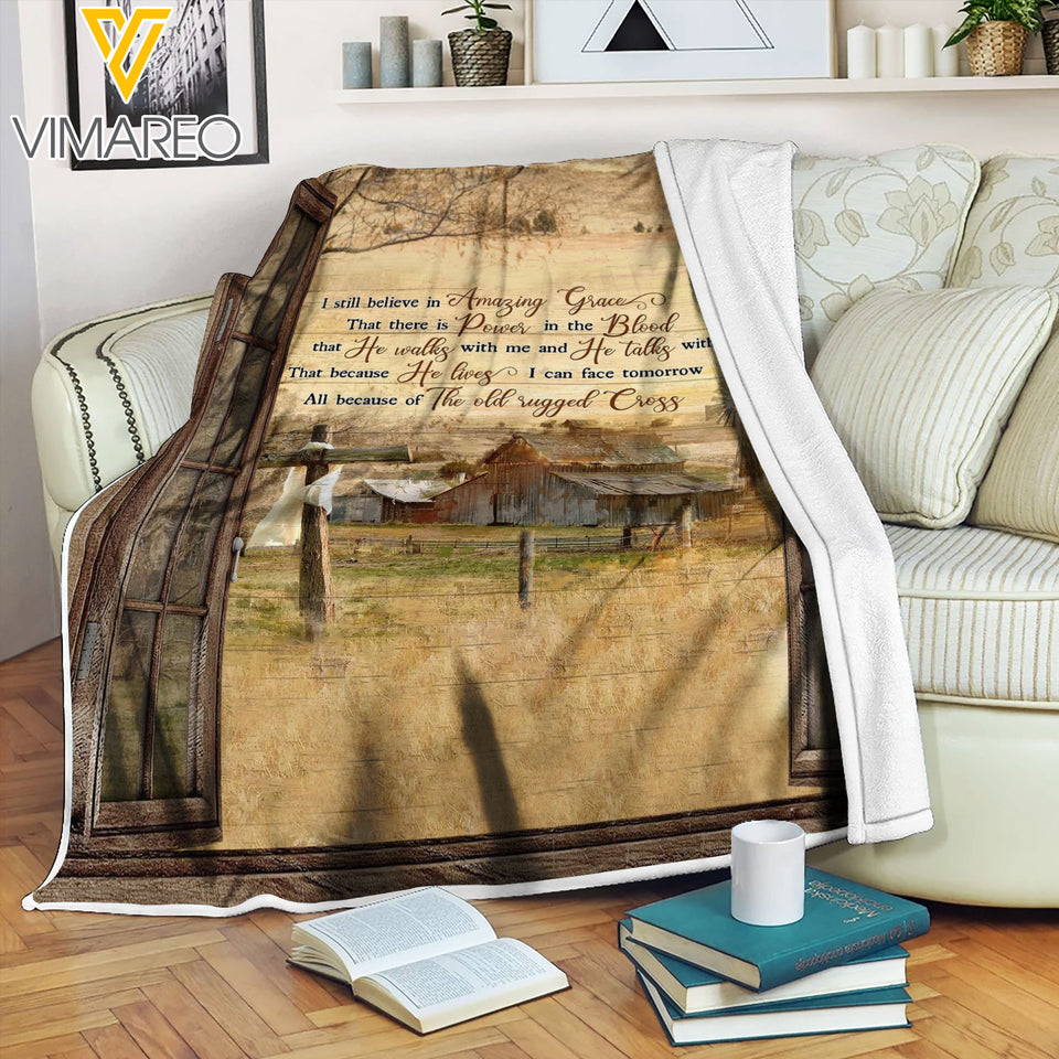 Famer Quilt Blanket Printed  DEC-MQ17
