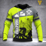 DENMARK Tagdækker HOODIE 3D PRINTED AUG-DT12