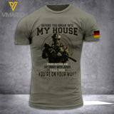 GERMAN WARRIOR TSHIRT 3D PRINTED APR-DT07