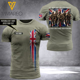 PERSONALIZED BRITISH SOLDIER TSHIRT 3D PRINTED MAY-QH18