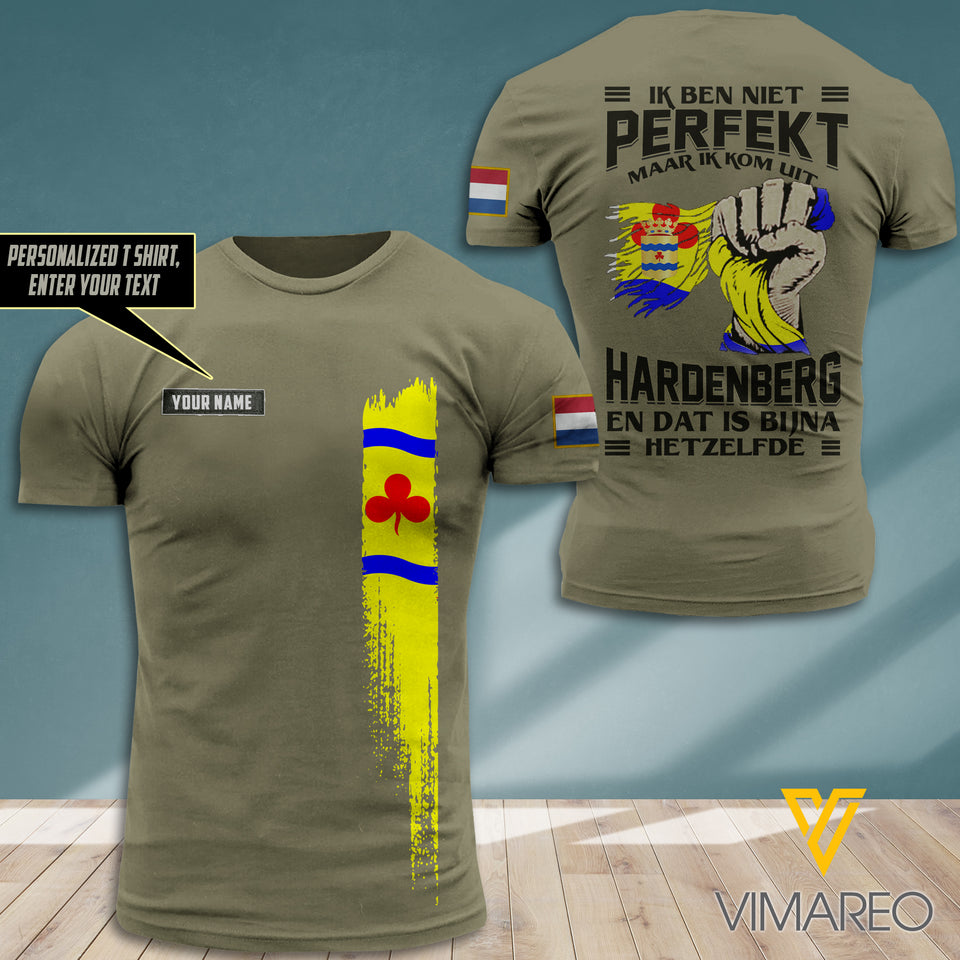 PERSONALIZED Hardenberg TSHIRT 3D PRINTED JUL-LN24