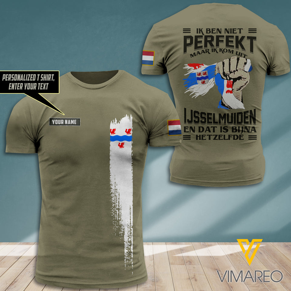 PERSONALIZED IJsselmuiden TSHIRT 3D PRINTED JUL-LN24